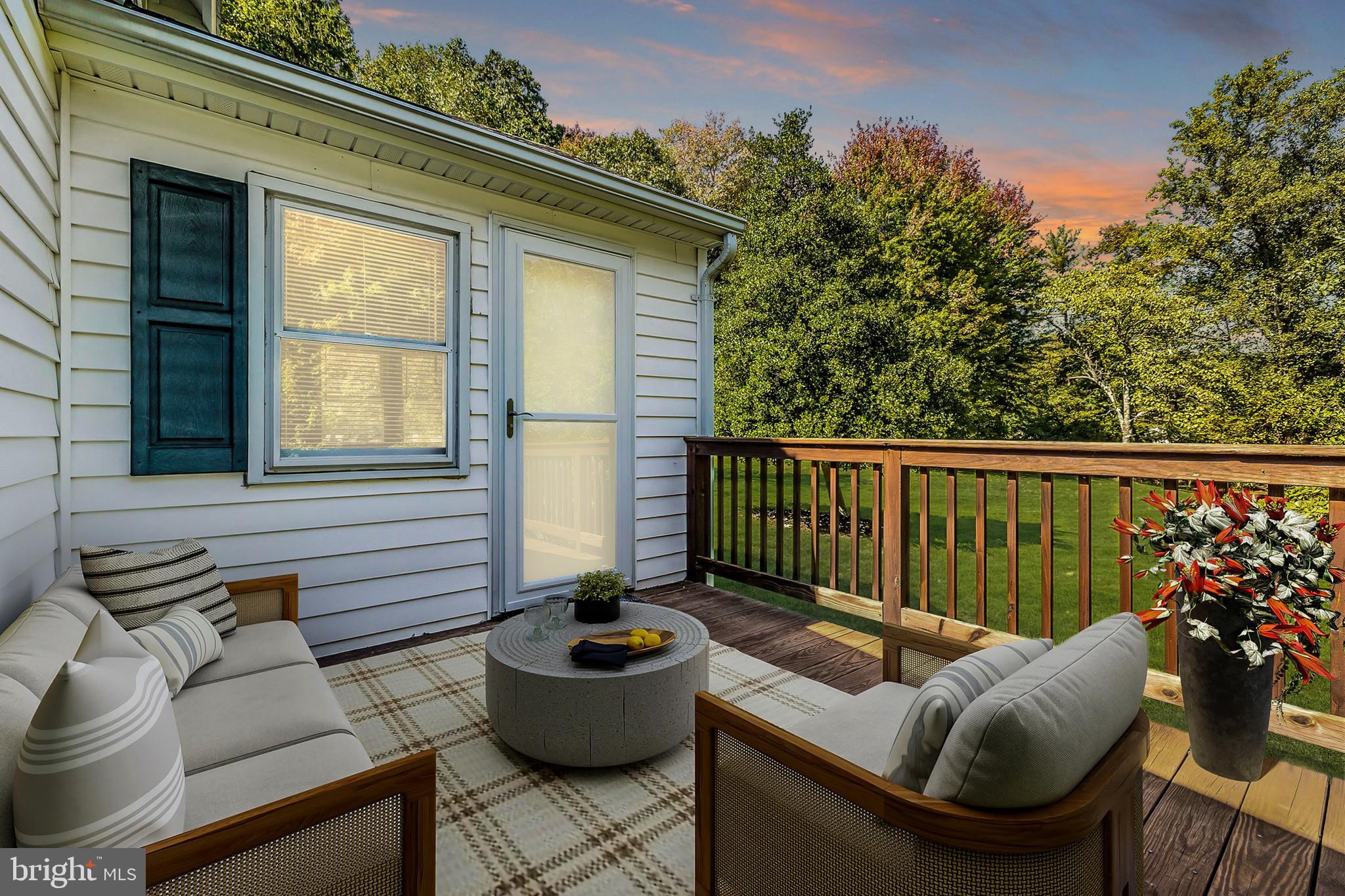 10317 Putman Road Frederick, MD 21702 - Photo 4 of 44 2nd Exterior Deck -Virtually Staged