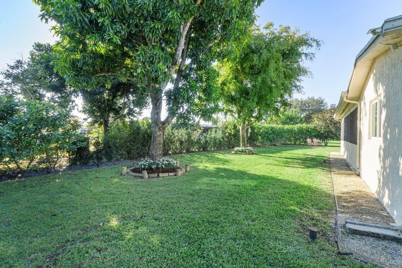 14554 Springside Lane Delray Beach, FL 33484 - Photo 23 of 33 Private Back Yard