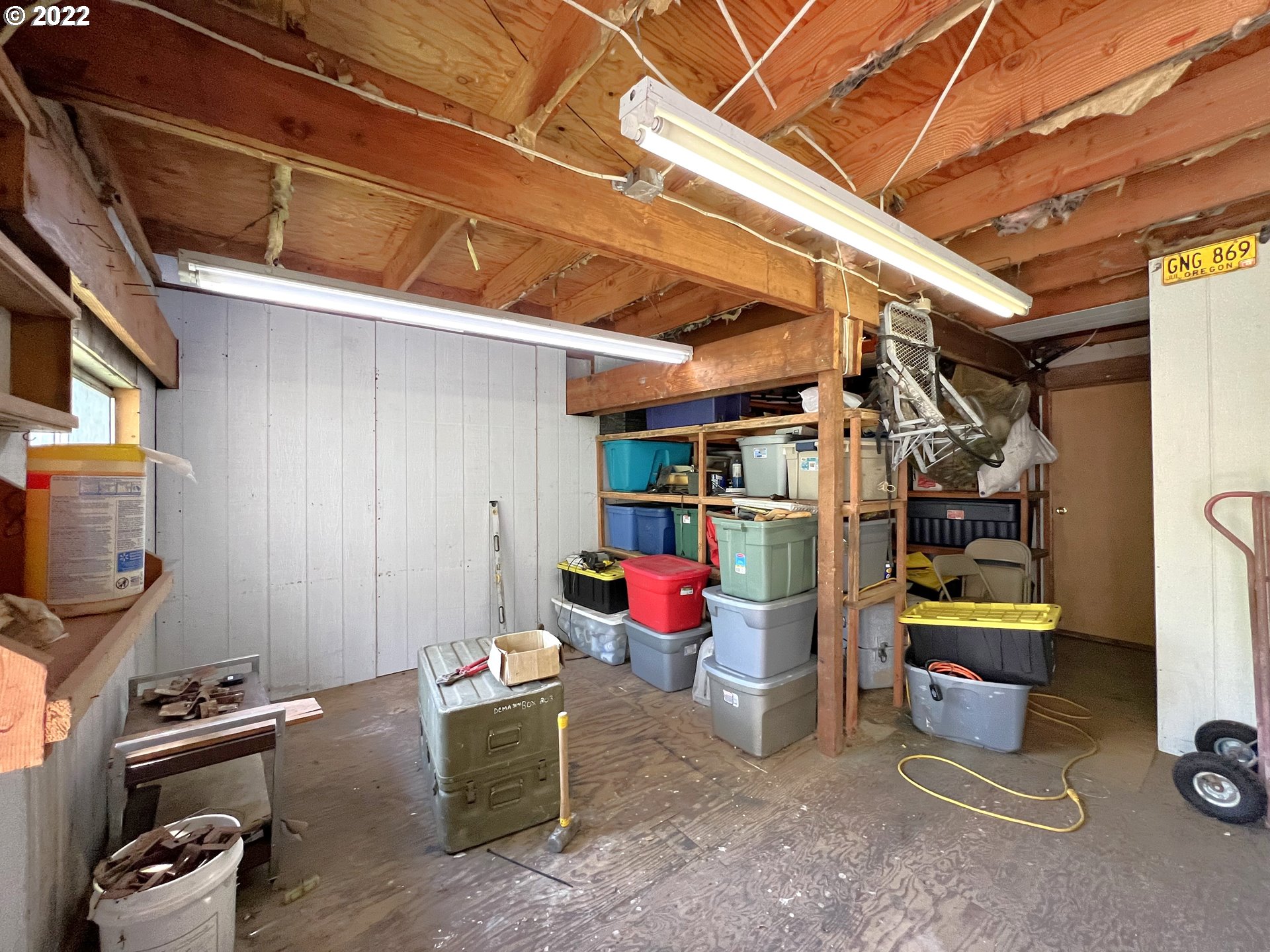 2690 Everett Avenue North Bend, OR 97459 - Photo 30 of 32 a view of storage and utility room