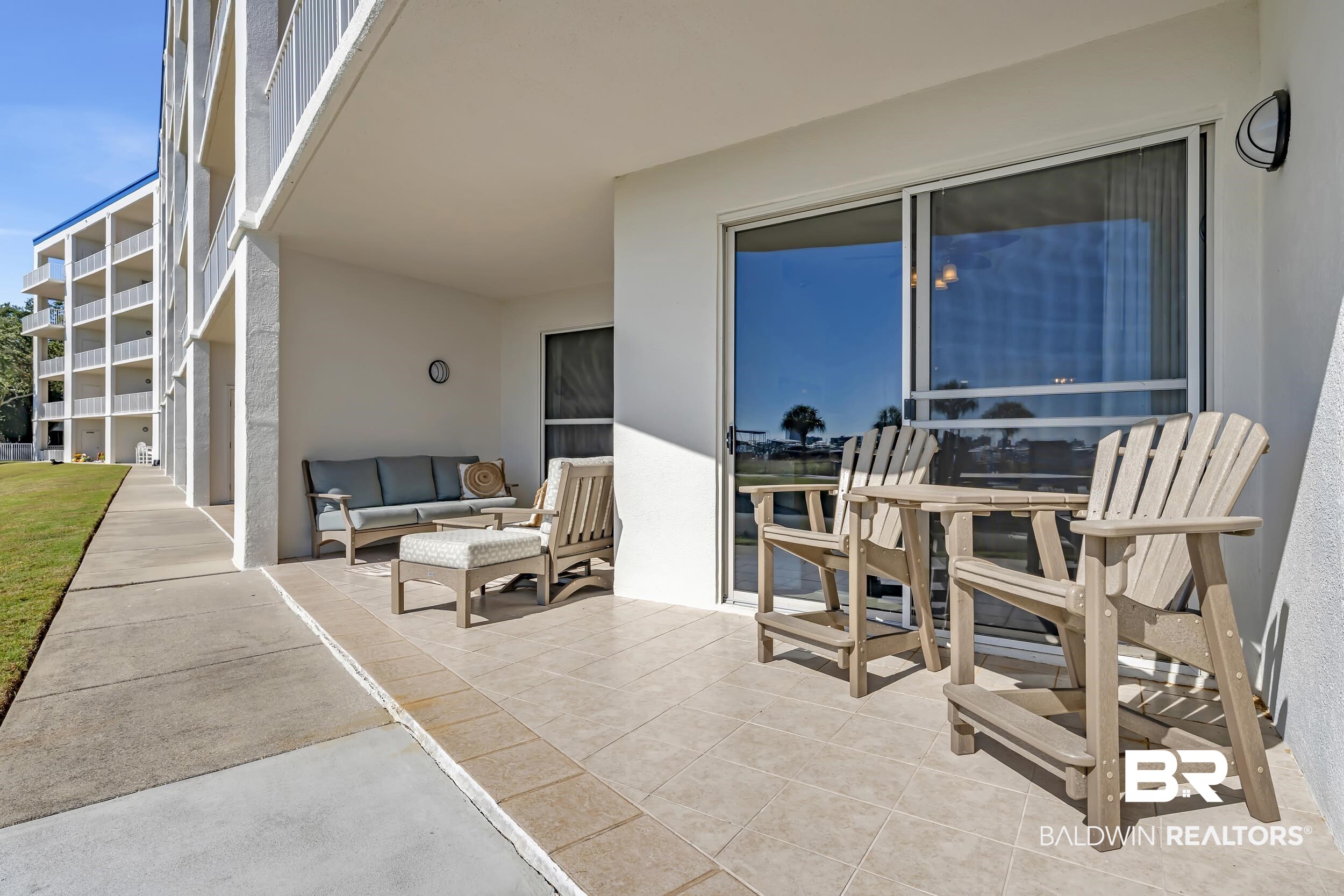 27282 Canal Road, Unit 104 Orange Beach, AL 36561 - Photo 37 of 79 View of patio / terrace featuring an outdoor hangout area