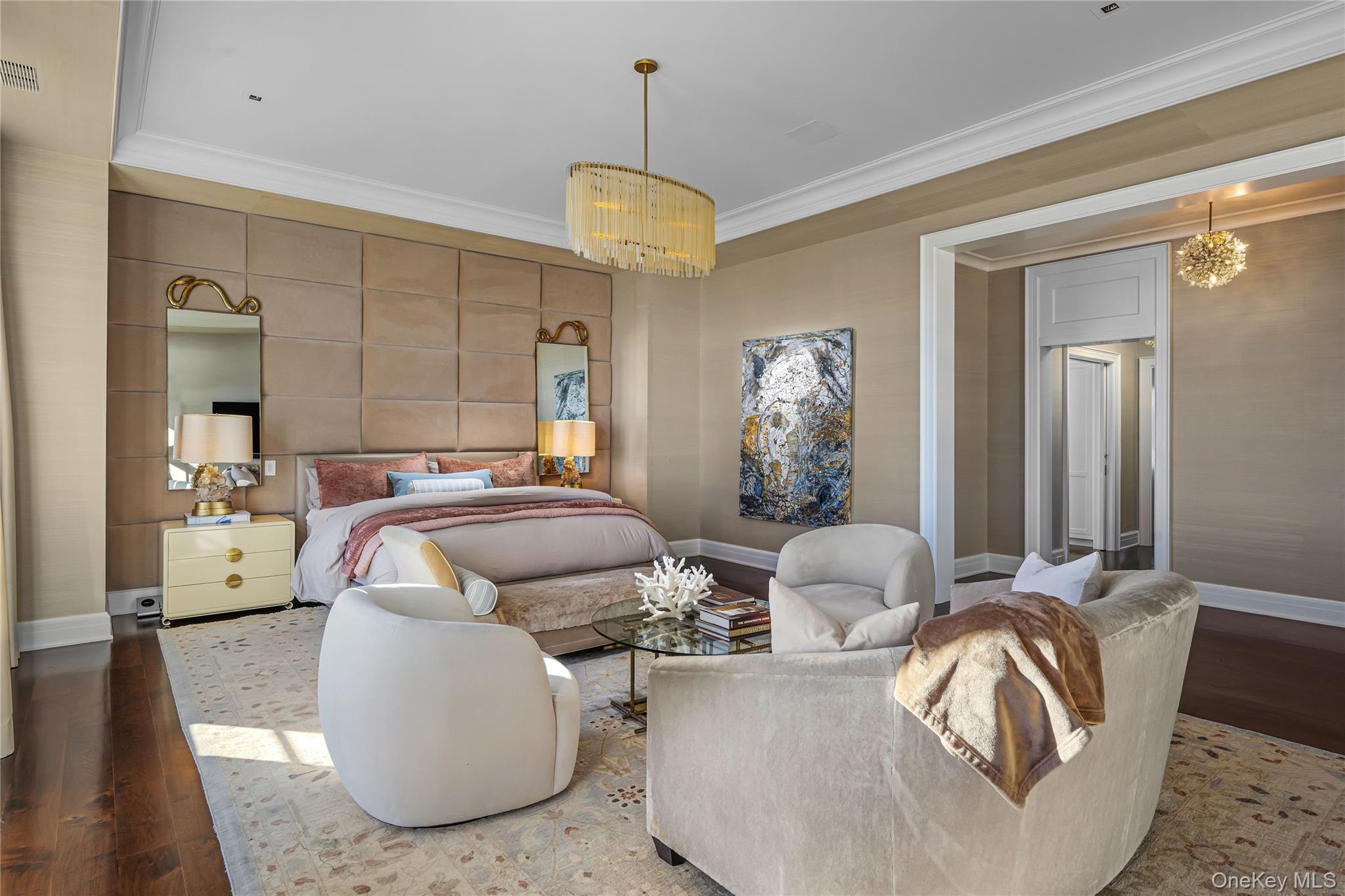 106 Premium Point New Rochelle, NY 10801 - Photo 22 of 44 a living room with furniture and a chandelier
