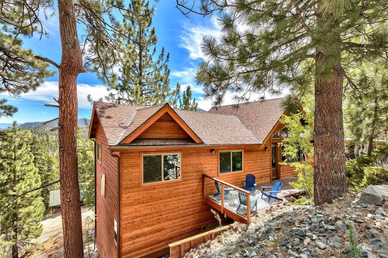 416 Maryanne Drive Stateline, NV 89449 - Photo 30 of 32 a view of a house with a yard and sitting area