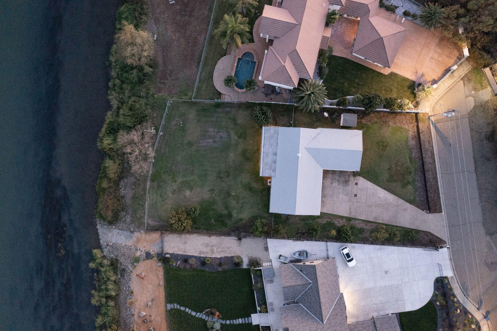 7035 Riverside Drive Redding, CA 96001 - Photo 22 of 23 an aerial view of a house