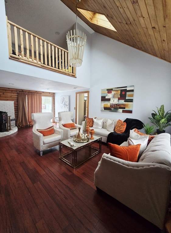 20 Farm Pond Road Dracut, MA 01826 - Photo 10 of 38 a living room with furniture wooden floor and a ceiling fan