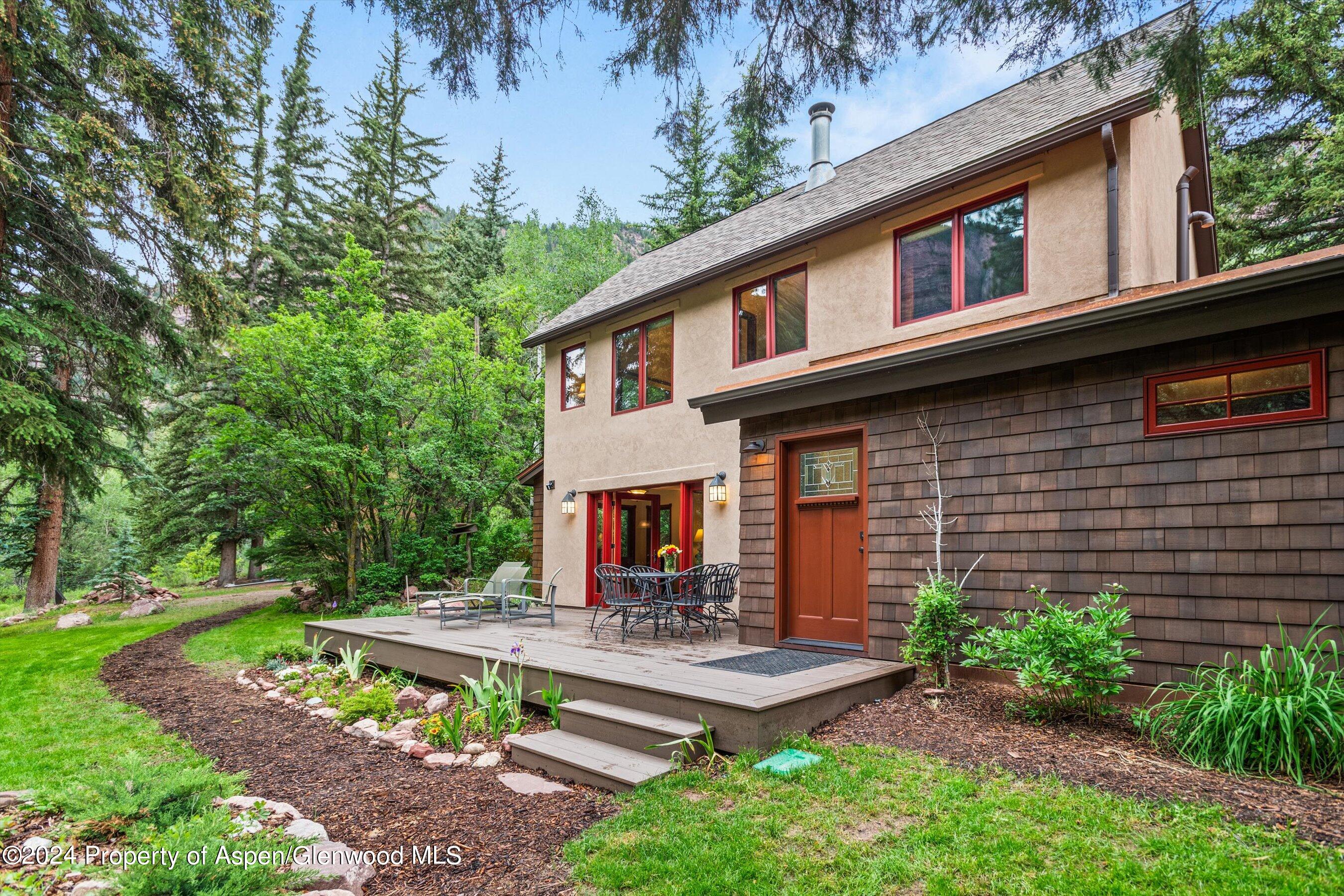 main home prior to addition