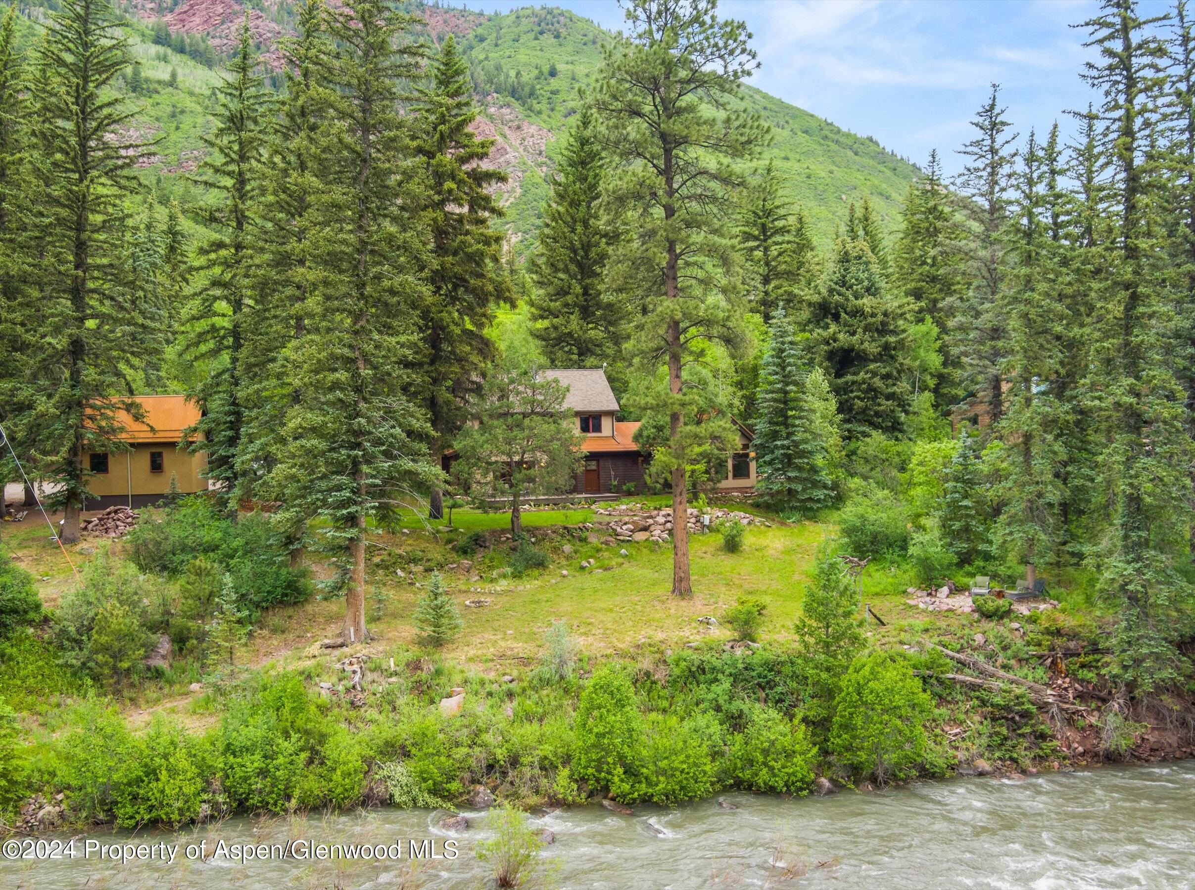 135 Irwin Drive Redstone, CO 81623 - Photo 3 of 47 view from river's edge