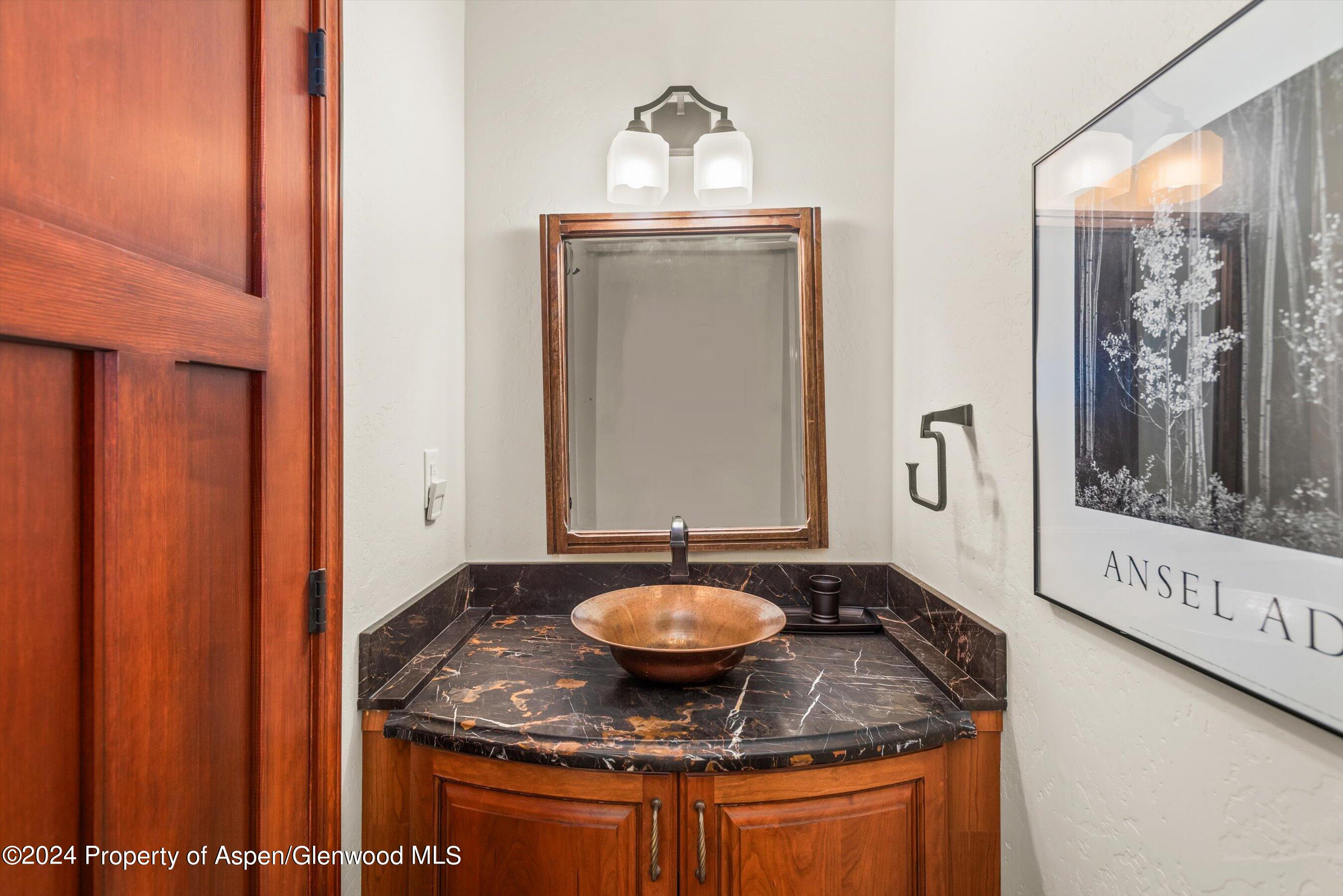 135 Irwin Drive Redstone, CO 81623 - Photo 31 of 46 powder room on main level