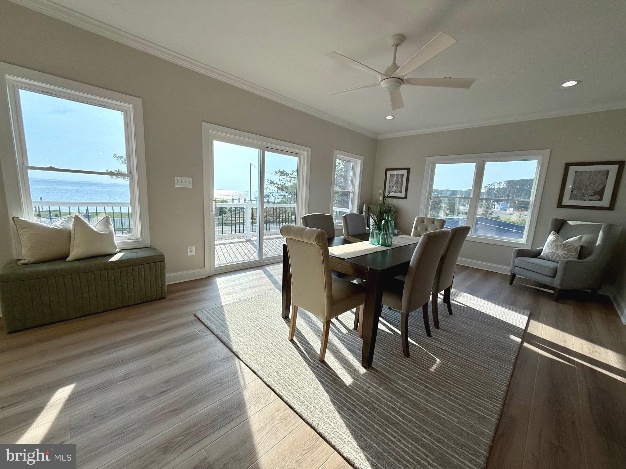 16394 Thomas Road Piney Point, MD 20674 - Photo 20 of 53 a view of a dining room with furniture window and outside view