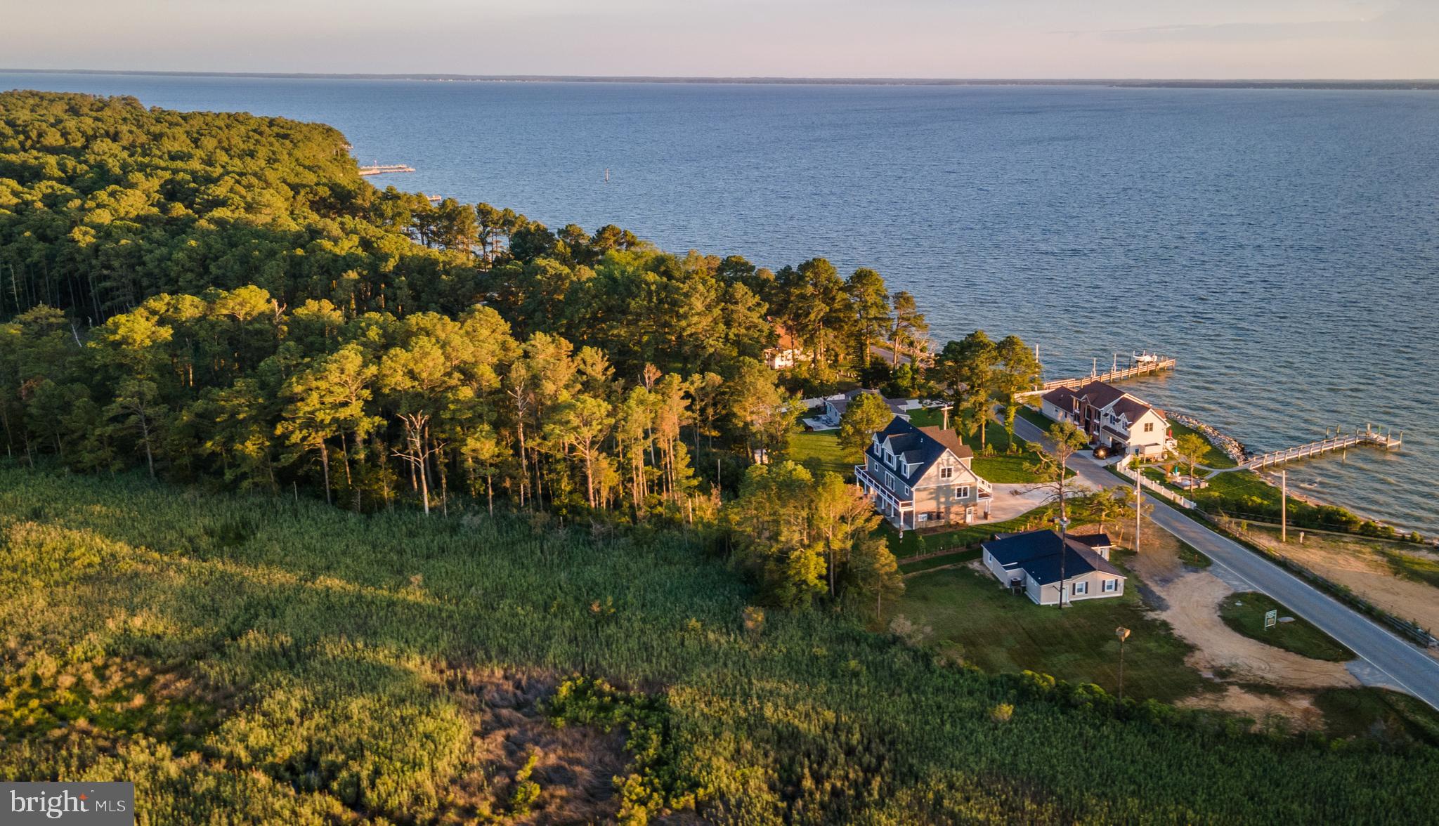 16394 Thomas Road Piney Point, MD 20674 - Photo 4 of 53 a backyard of a house with lots of green space