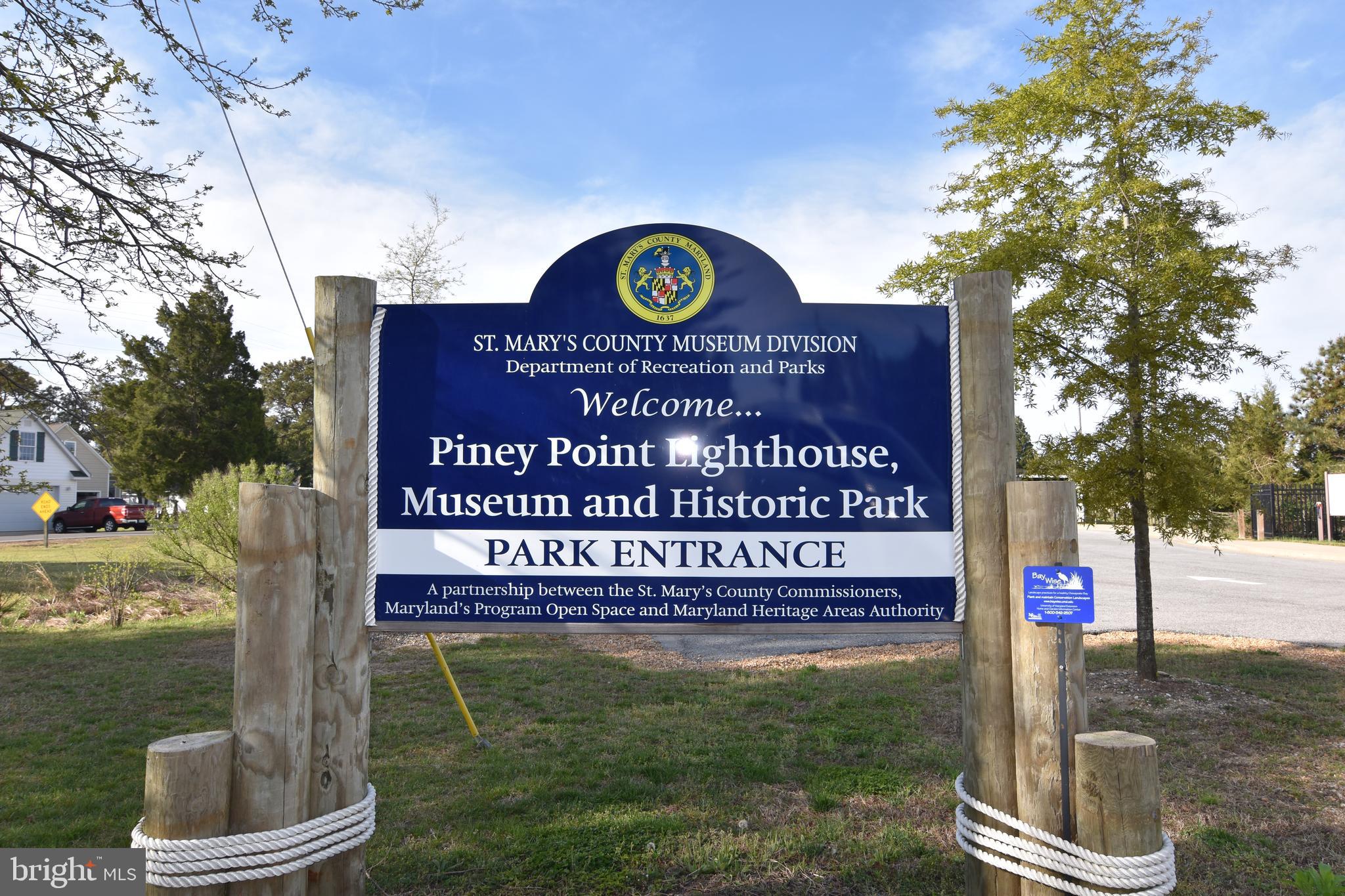 16394 Thomas Road Piney Point, MD 20674 - Photo 47 of 53 a sign on the side of the road