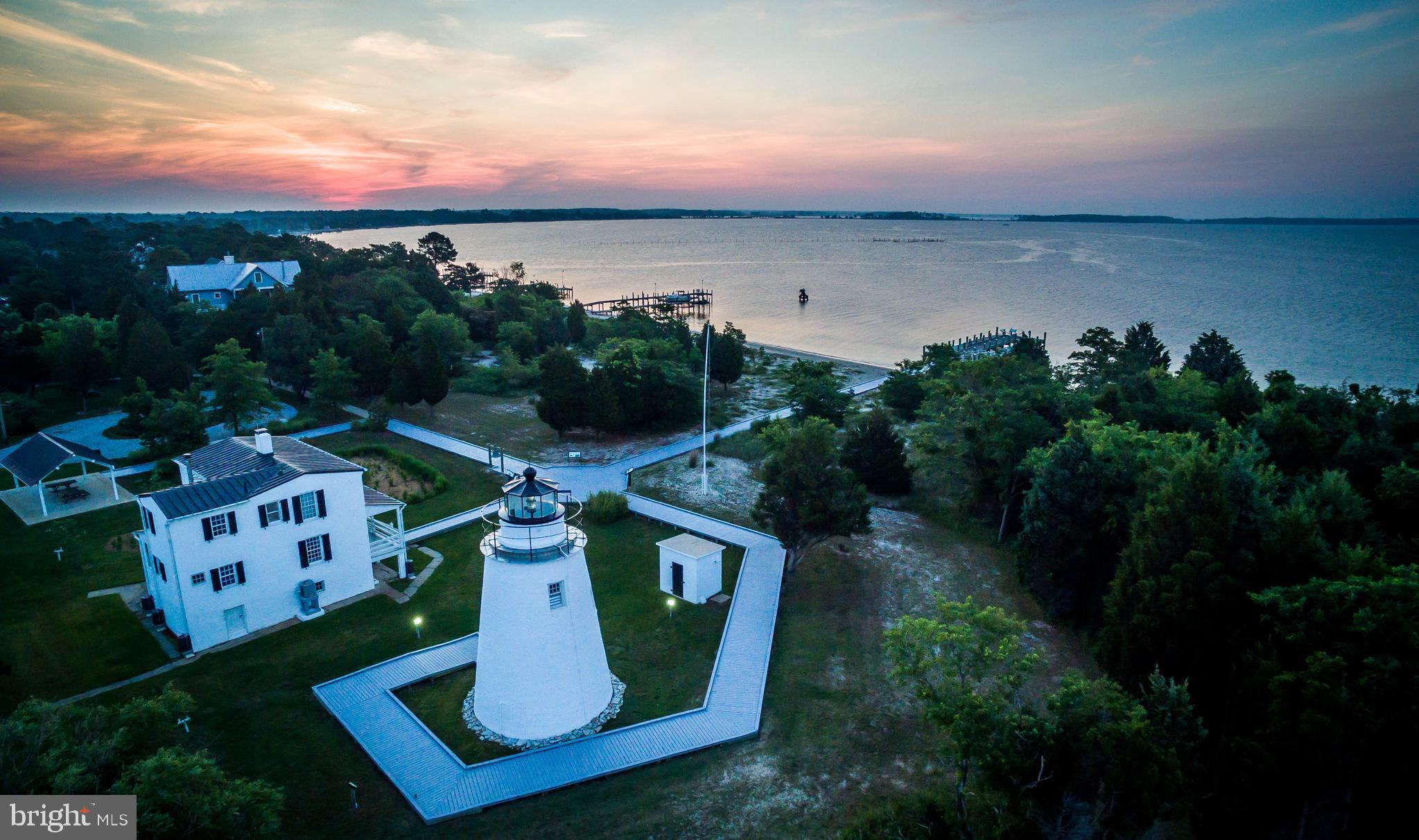 16394 Thomas Road Piney Point, MD 20674 - Photo 48 of 53 an aerial view of a house with garden space and street view