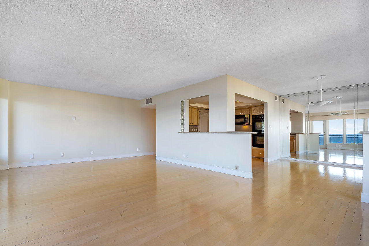 2066 North Ocean Boulevard, Unit 5NE Boca Raton, FL 33431 - Photo 17 of 51 all living are to kitchen