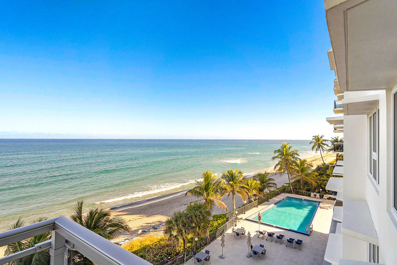 2066 North Ocean Boulevard, Unit 5NE Boca Raton, FL 33431 - Photo 20 of 51 front balcony s views