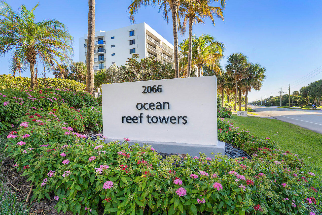 2066 North Ocean Boulevard, Unit 5NE Boca Raton, FL 33431 - Photo 34 of 51 Ocean Reef sign