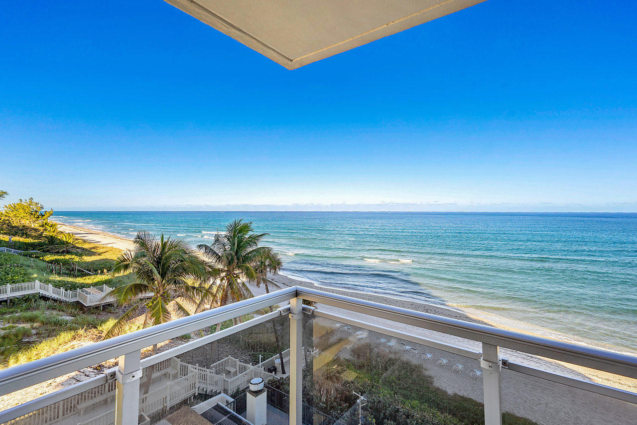 2066 North Ocean Boulevard, Unit 5NE Boca Raton, FL 33431 - Photo 8 of 51 front corner balcony view