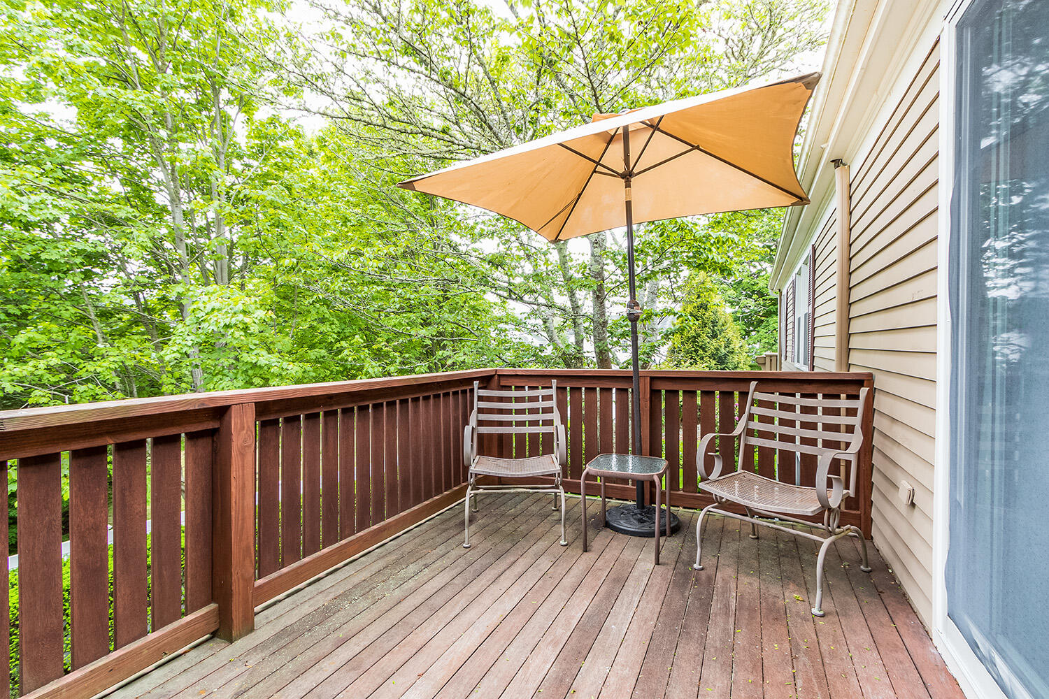 39 Tower Hill Road, Unit 4C Osterville, MA 02655 - Photo 23 of 23 a view of outdoor space with deck and furniture