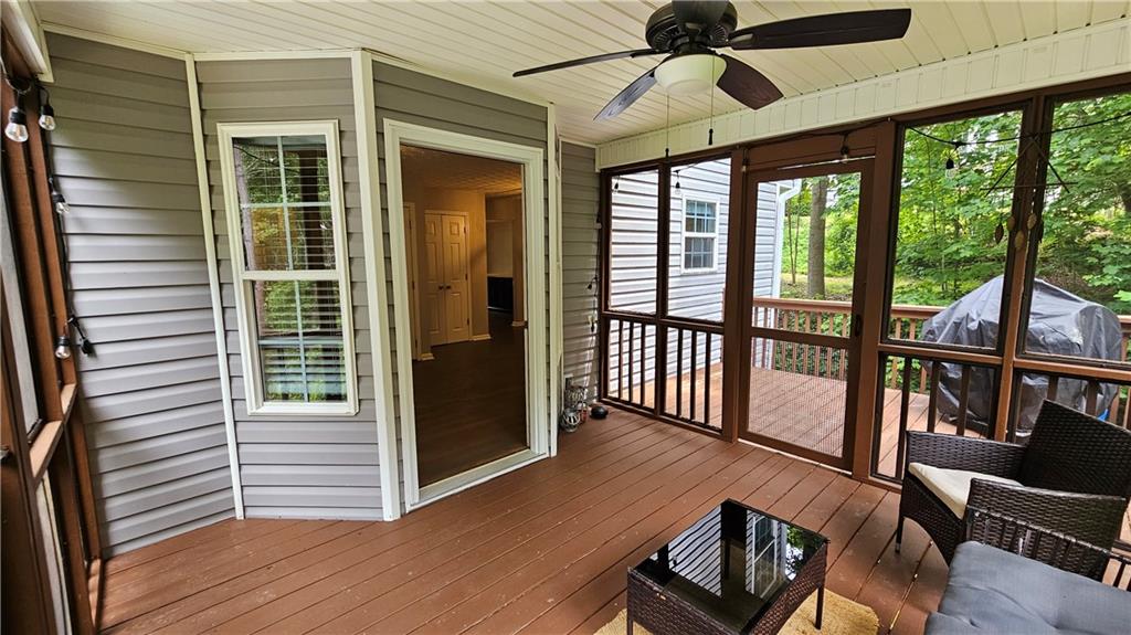 147 Oliver Drive Dallas, GA 30132 - Photo 22 of 55 a view of a workspace with furniture and a window