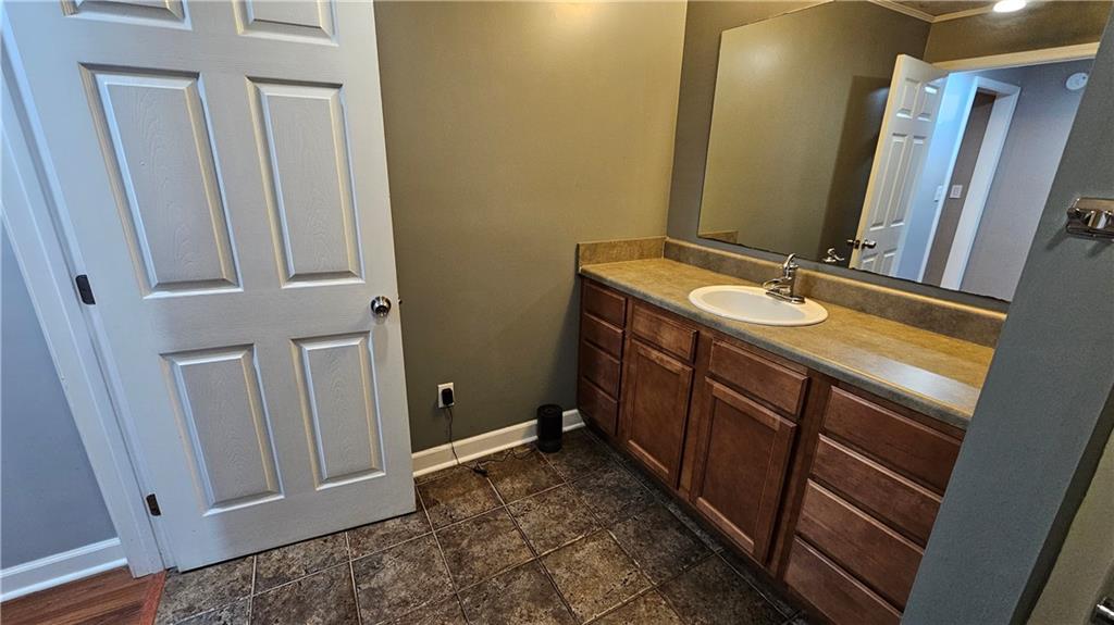 147 Oliver Drive Dallas, GA 30132 - Photo 43 of 55 a bathroom with a sink and a mirror