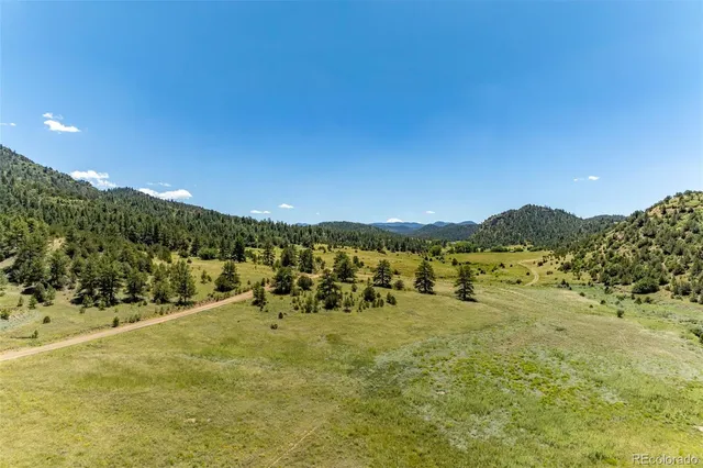 a view of a lake with outdoor space