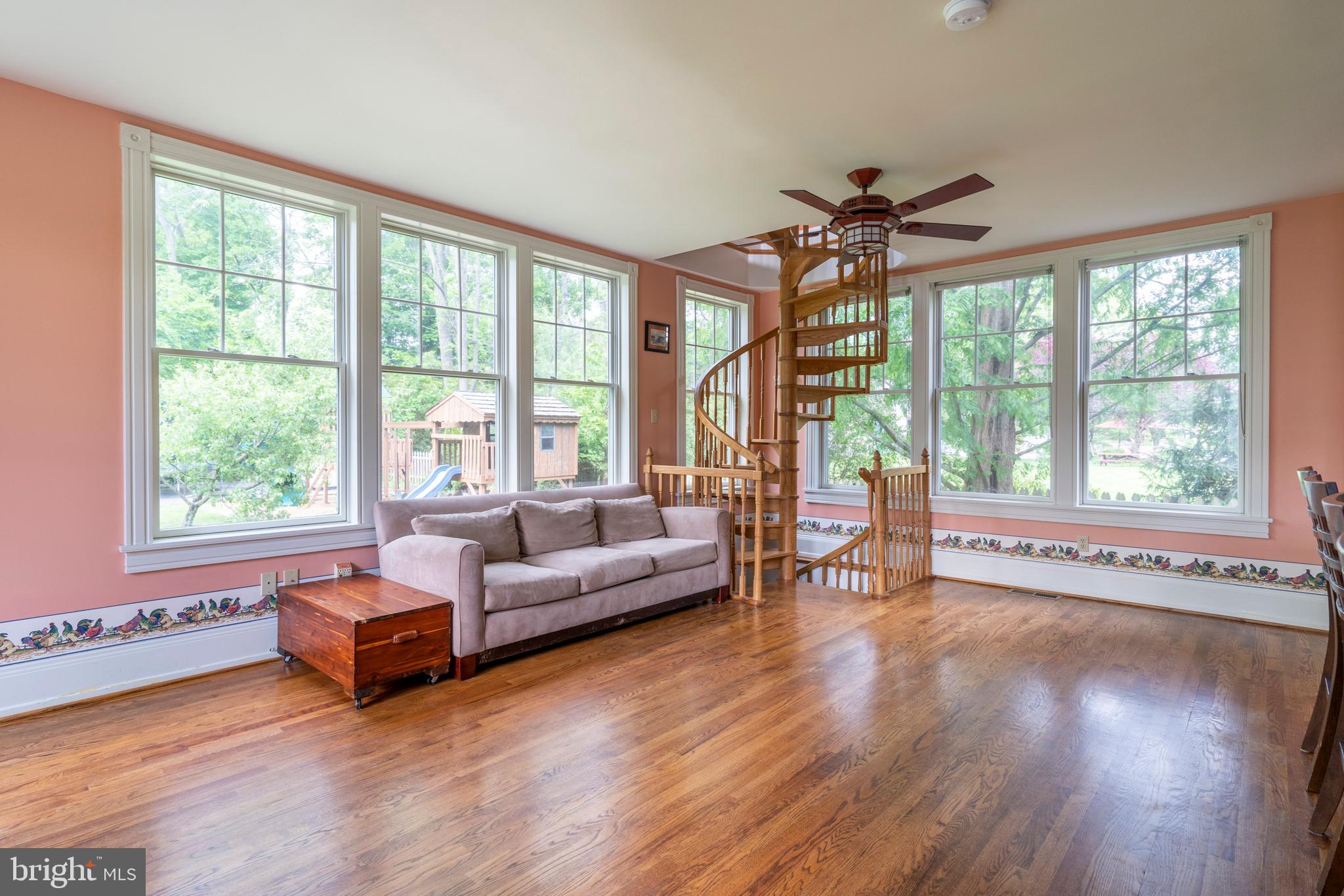 301 Midland Avenue Wayne, PA 19087 - Photo 21 of 63 a living room with furniture and a large window