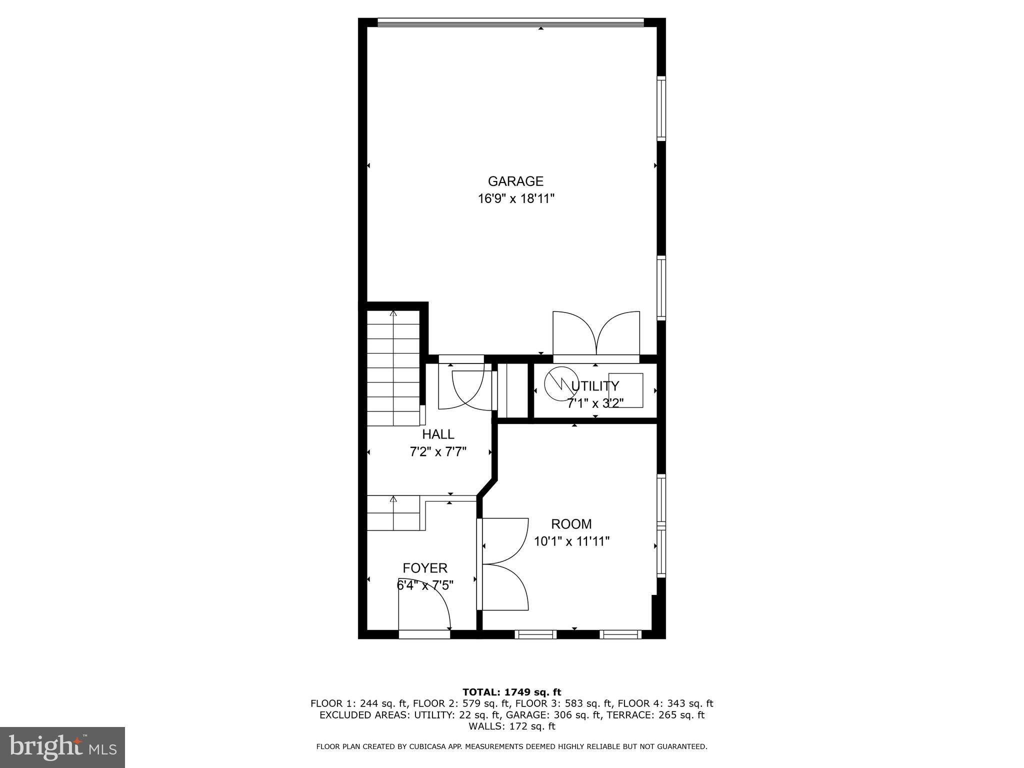 2301 Cobble Hill Terrace Silver Spring, MD 20902 - Photo 21 of 28 a picture of a floor plan
