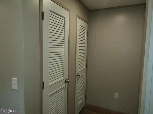 a small space with a window