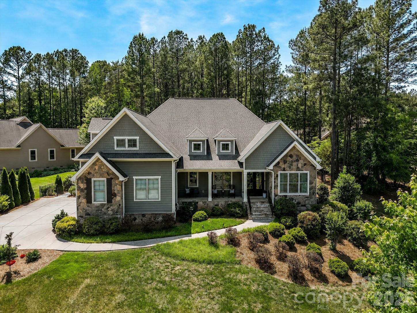 205 Streamwood Road Troutman, NC 28166 - Photo 1 of 41 a front view of a house with a yard