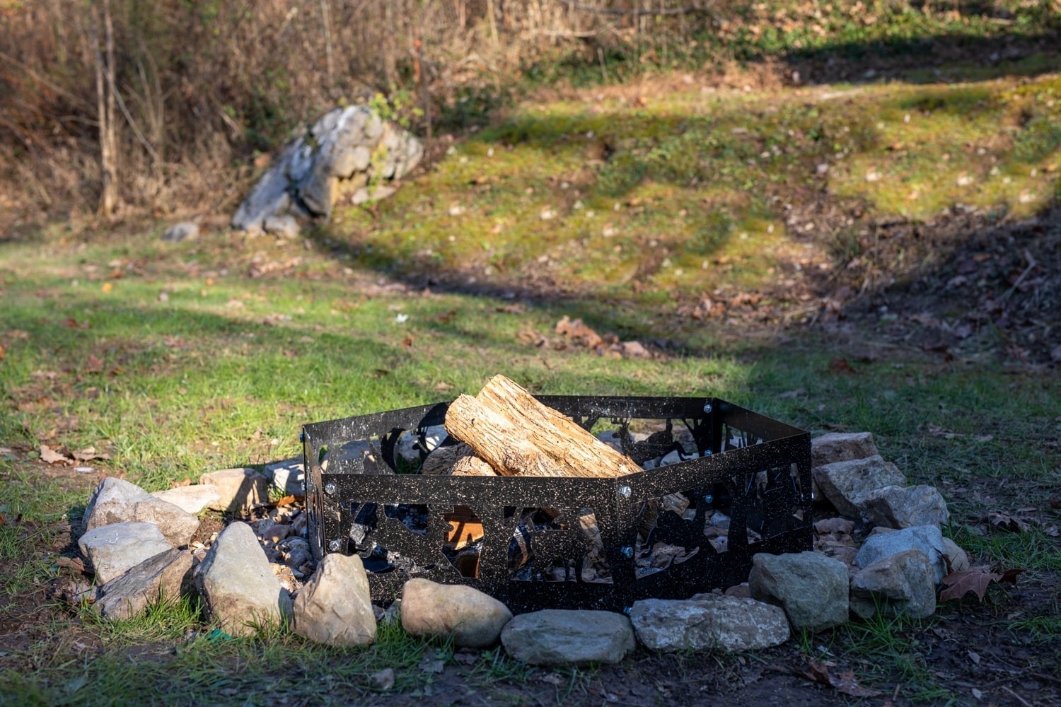 3745 Holmes Creek Road Smithville, TN 37166 - Photo 22 of 23 a view of a table and chairs under an umbrella