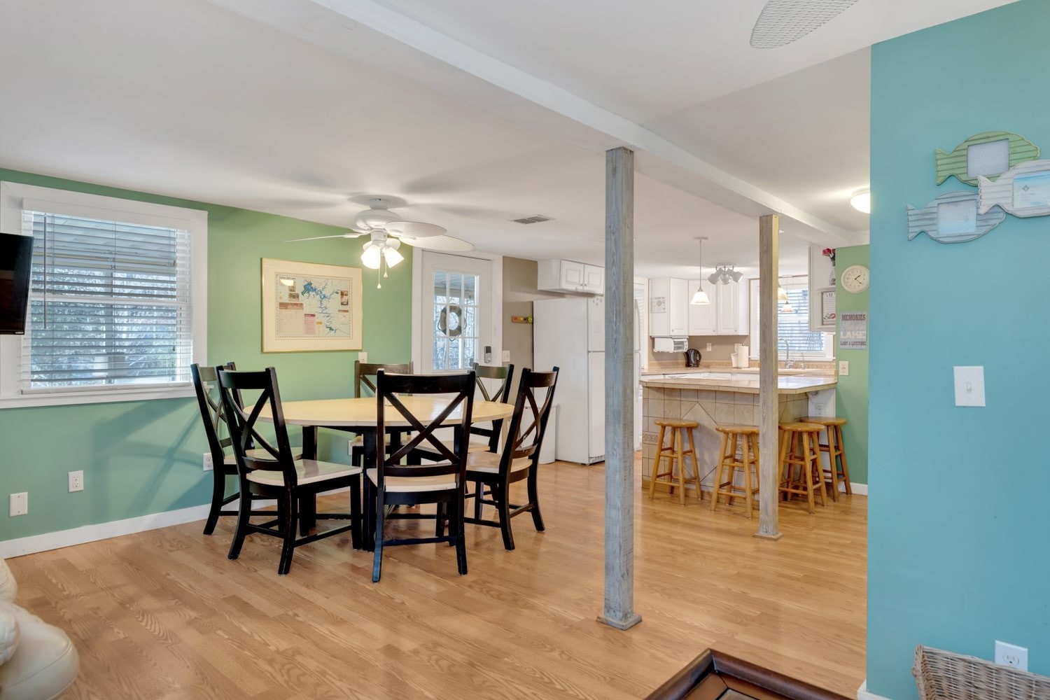 3745 Holmes Creek Road Smithville, TN 37166 - Photo 8 of 23 a dining room with furniture and wooden floor