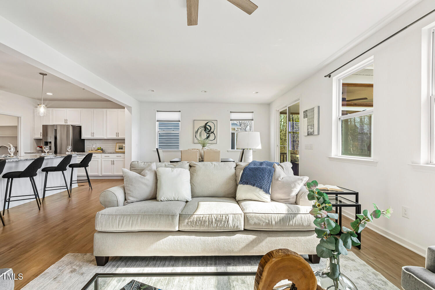 143 Rossell Park Circle Garner, NC 27529 - Photo 14 of 42 a living room with furniture and a table