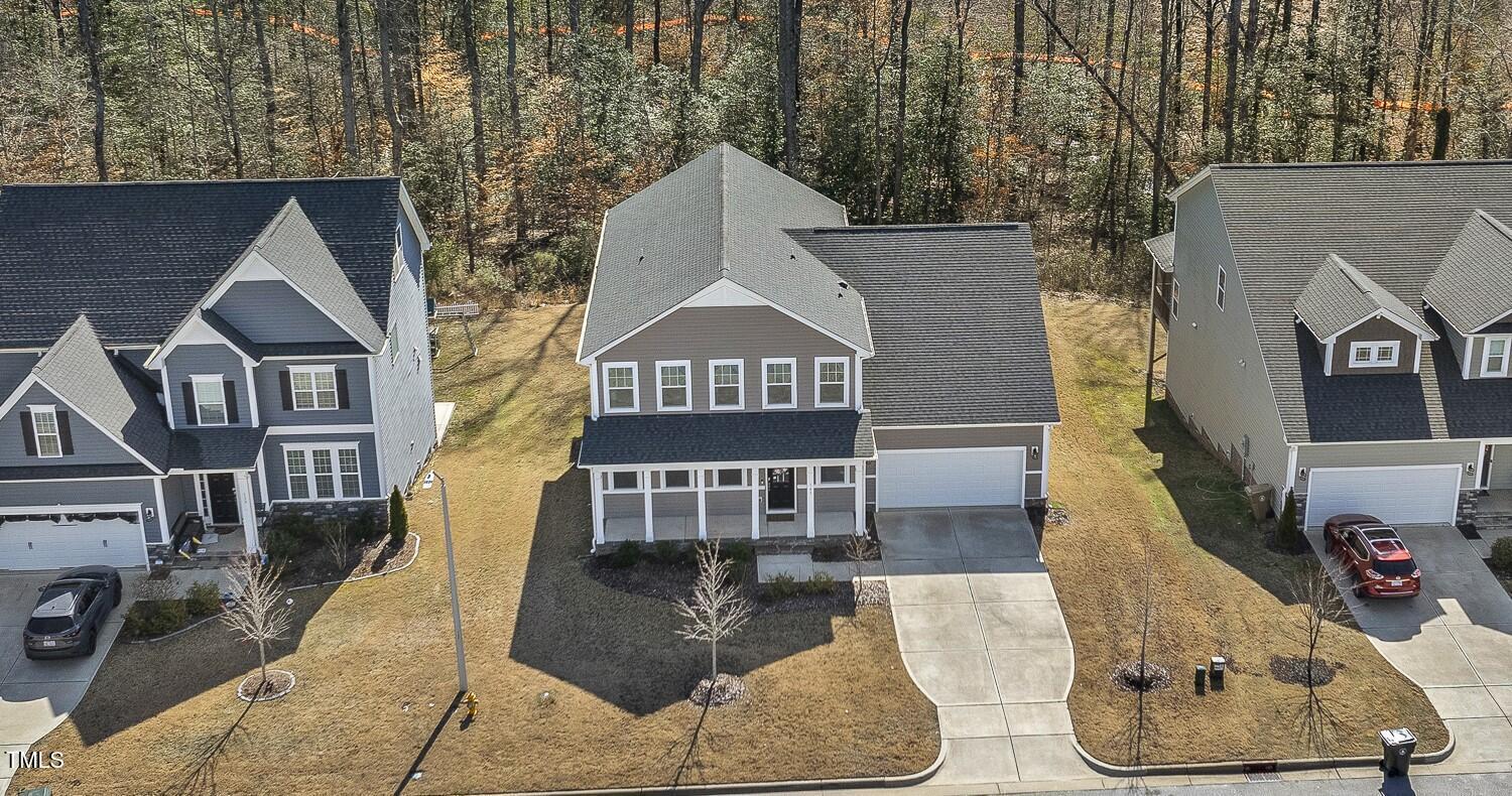 143 Rossell Park Circle Garner, NC 27529 - Photo 37 of 42 an aerial view of a house