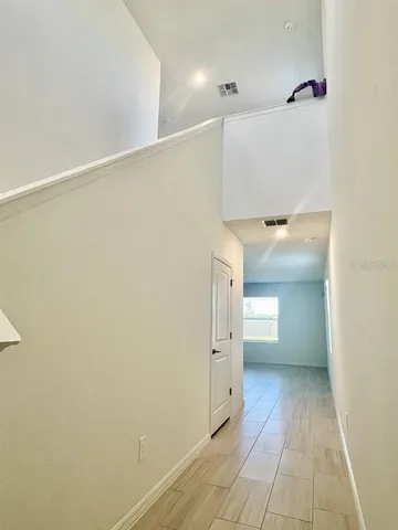 a view of empty room