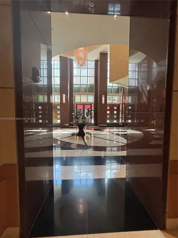 a front view of a building