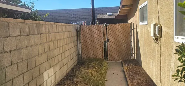 a view of a room with furniture