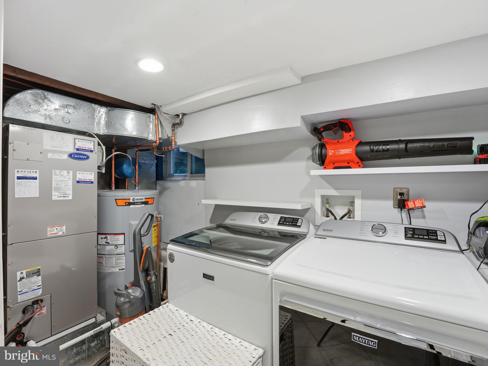7309 Neuman Street Springfield, VA 22150 - Photo 21 of 33 Laundry/Utility Room on lower level