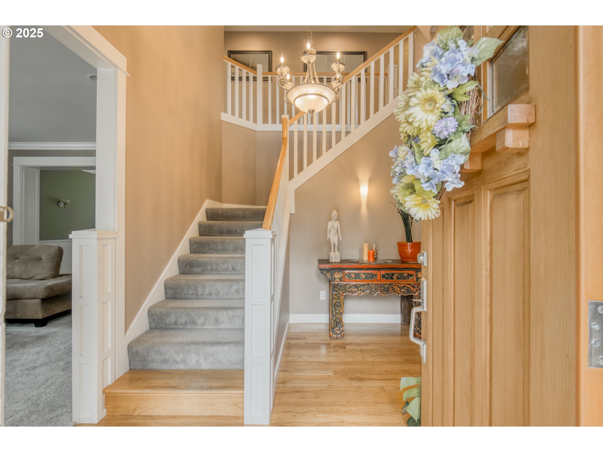 11540 Southwest 58th Court Portland, OR 97219 - Photo 3 of 33 a view of entryway and hall with wooden floor