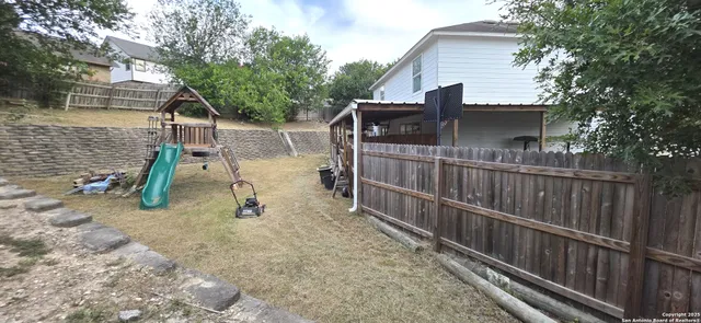 a view of outdoor space and deck