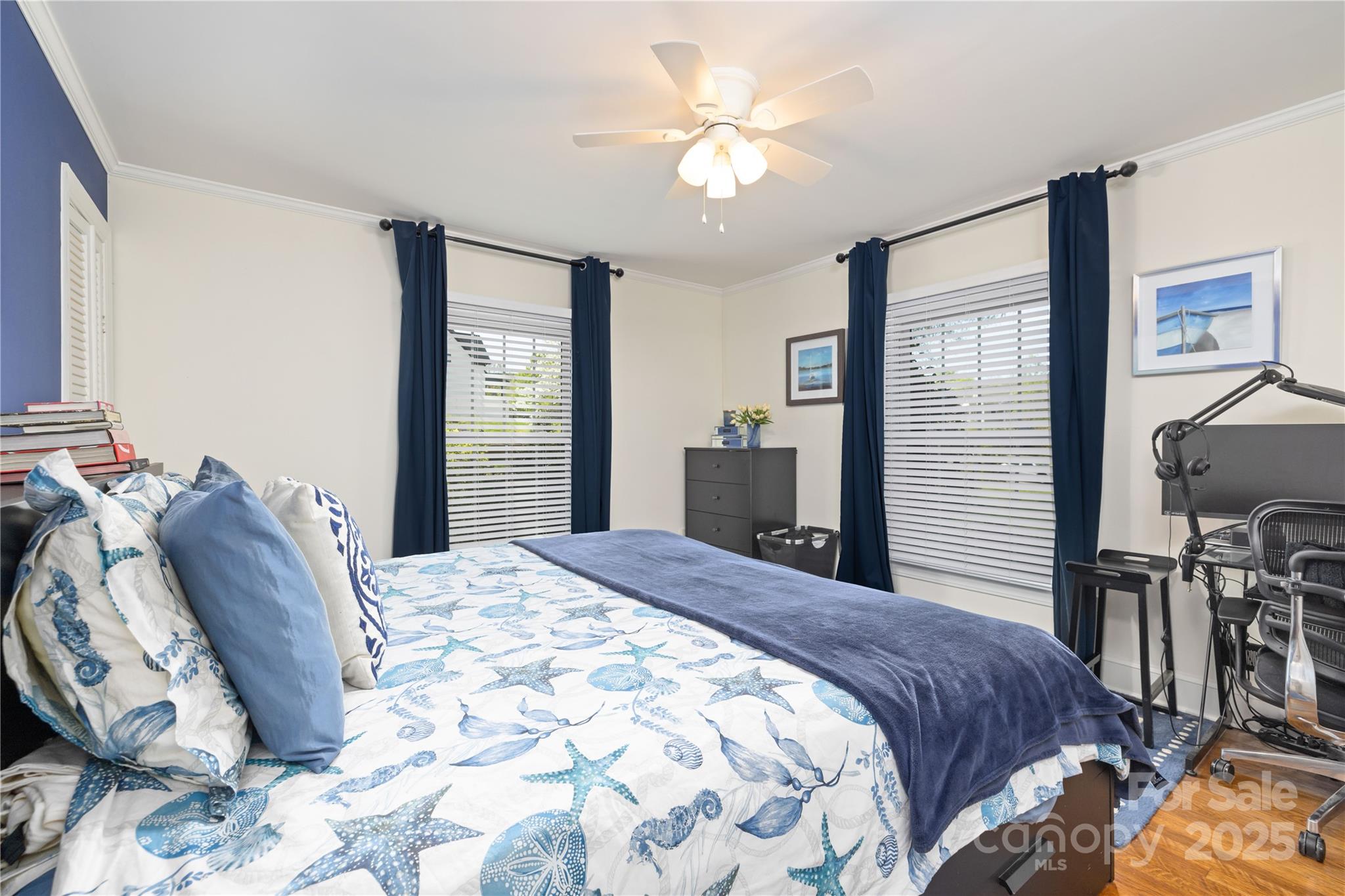 5431 Park Road Charlotte, NC 28209 - Photo 14 of 26 a bedroom with a bed dresser and a window