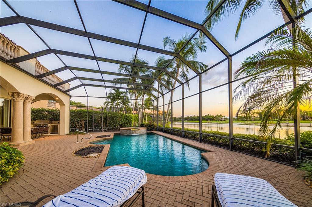 2829 Capistrano Way Naples, FL 34105 - Photo 6 of 35 a view of swimming pool with seating space