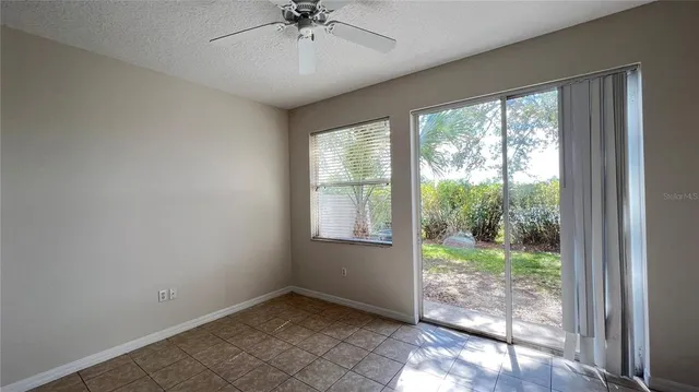 an entryway with stairs
