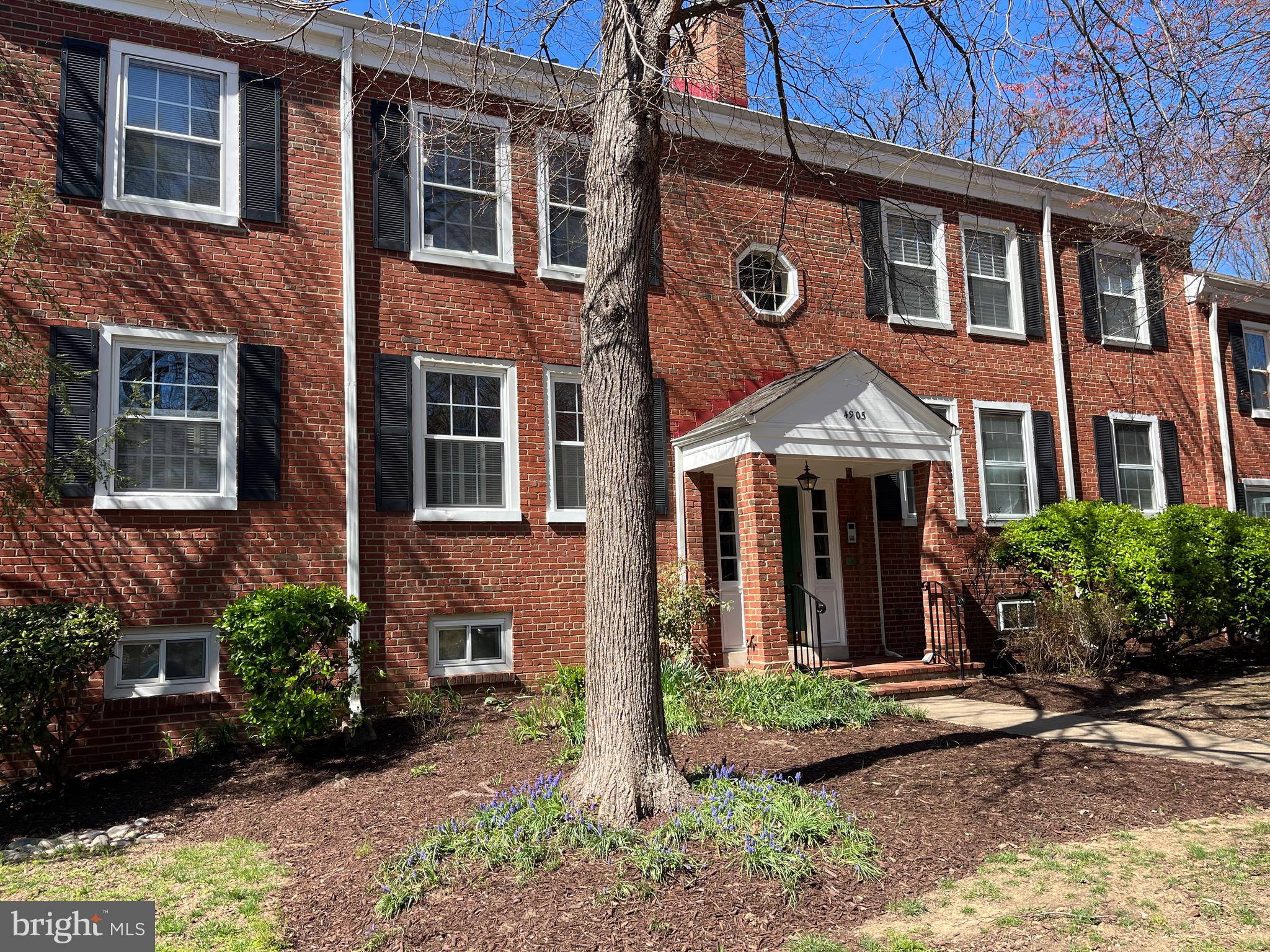4905 29th Road South, Unit B1 Arlington, VA 22206 - Photo 42 of 52 a front view of a house with garden