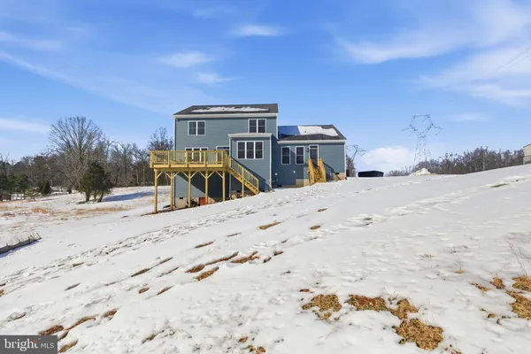 a view of outdoor space and mountain view