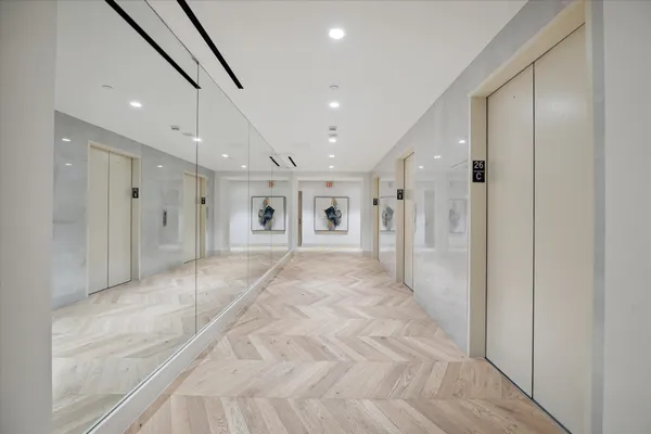 a view of a hallway