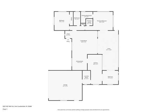 $7,800 | 6251 Northeast 19th Terrace, Fort Lauderdale, FL 33308