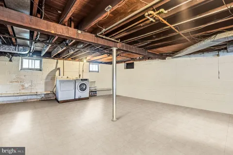 a view of a room with storage and utility