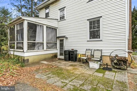 a view of a house with a patio