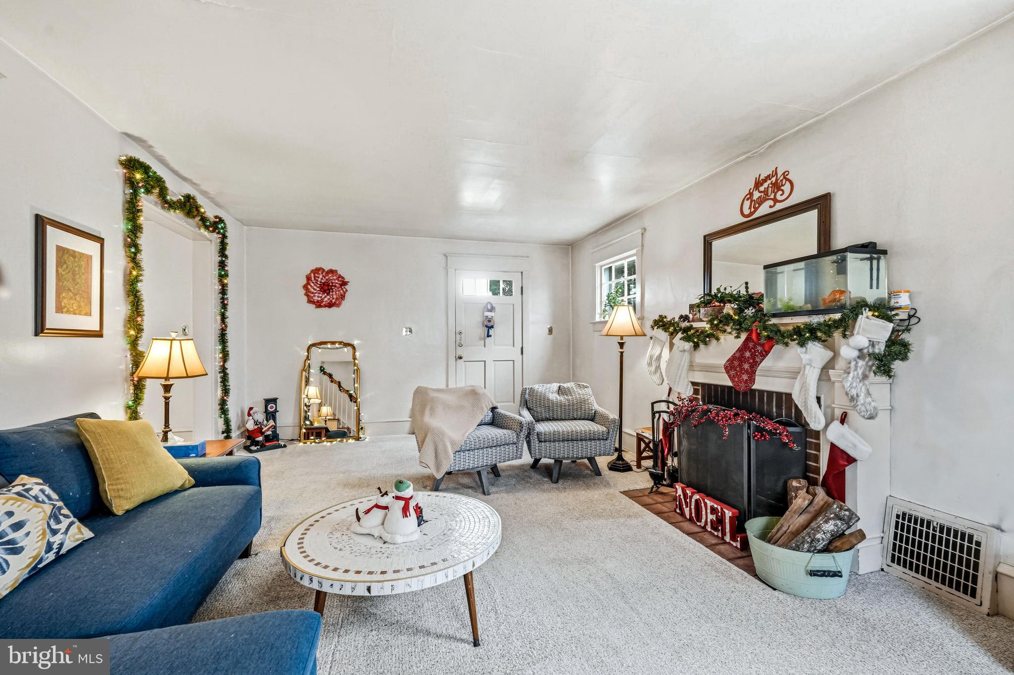 219 Harding Avenue Westmont, NJ 08108 - Photo 7 of 35 a living room with furniture and a flat screen tv