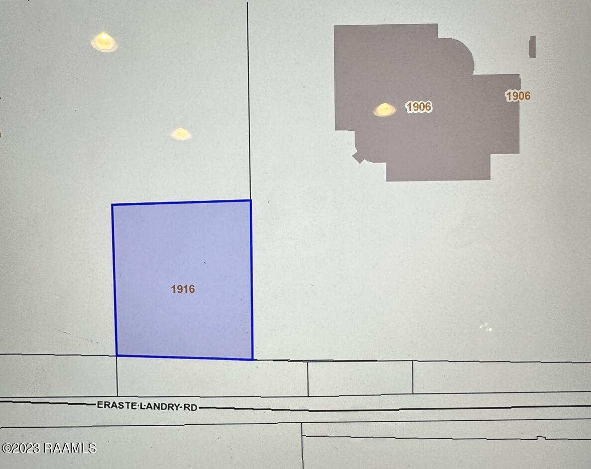 1916 Eraste Landry Road Lafayette, LA 70506 - Photo 2 of 3 Assessor Map