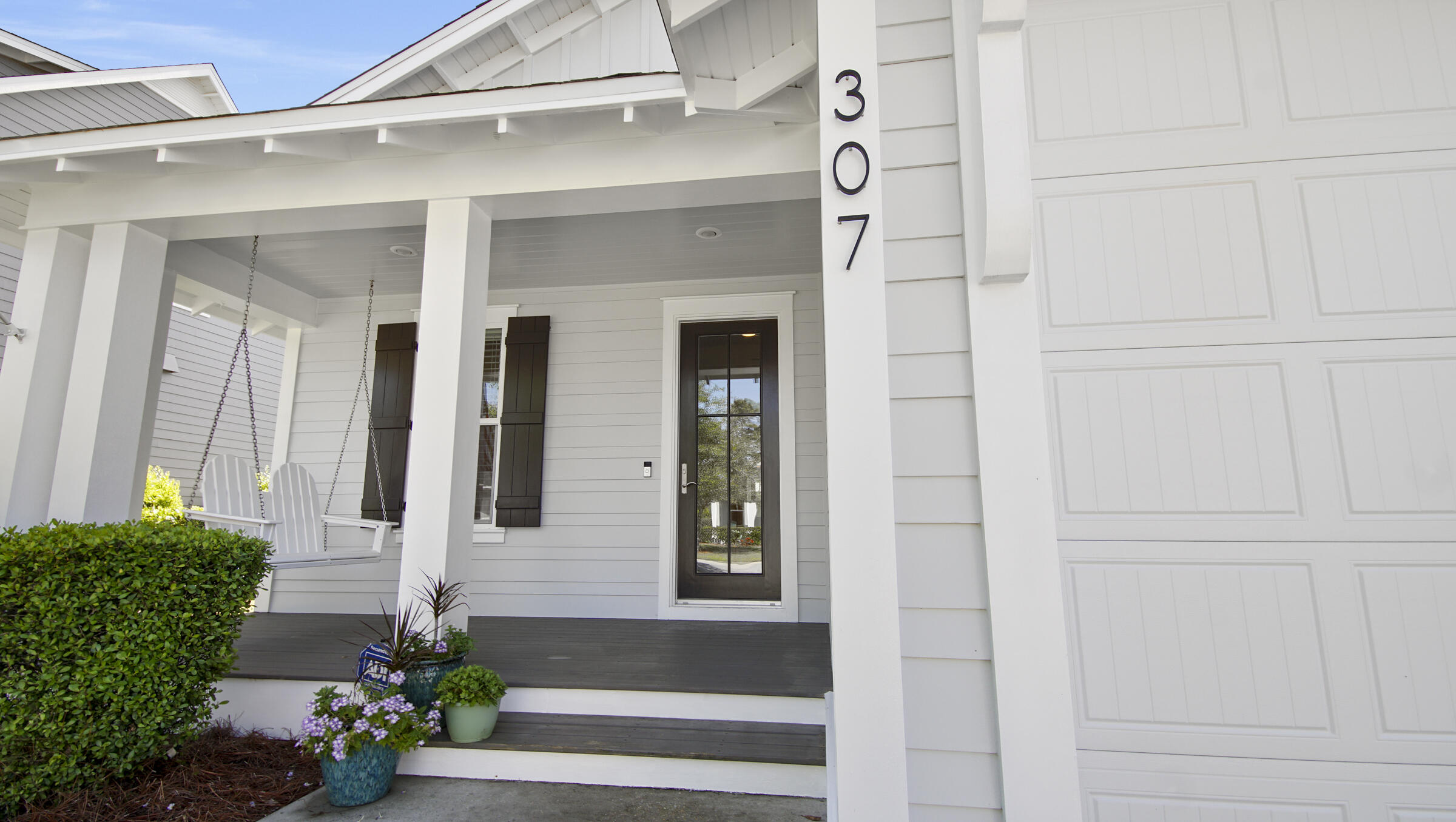 307 Sandchase Cir Inlet Beach Inlet Beach, FL 32461 - Photo 2 of 64 front view of a house with a potted plants