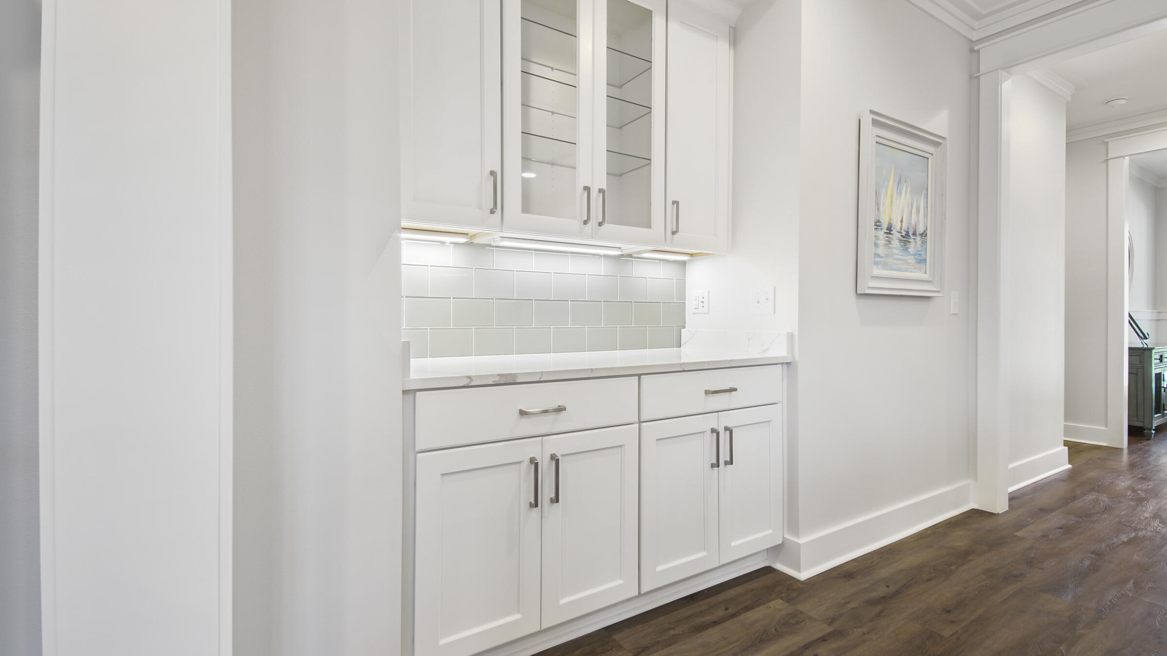 307 Sandchase Cir Inlet Beach Inlet Beach, FL 32461 - Photo 21 of 64 a view of cabinets and wooden floor